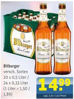 Getränke Arena Bitburger Angebot