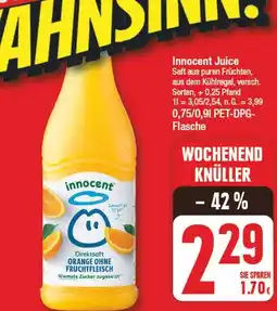 Edeka Innocent juice Angebot