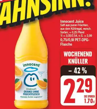 Edeka Innocent juice Angebot