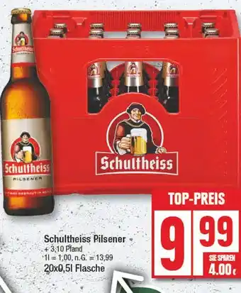 Edeka Schultheiss pilsener Angebot