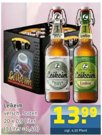 Getränke Arena Leikeim Angebot