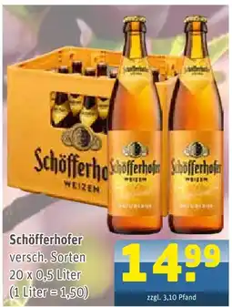 Getränke Arena Schöfferhofer schöfferhofer weizen Angebot