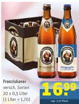 Getränke Arena Franziskaner Angebot