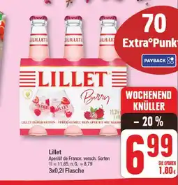 Edeka Lillet berry Angebot