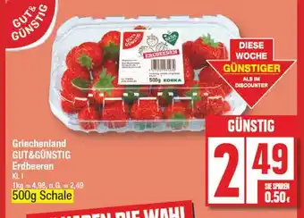 Edeka Gut&günstig erdbeeren Angebot