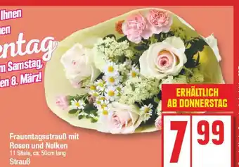 Edeka Frauentagsstrauß mit rosen und nelken Angebot