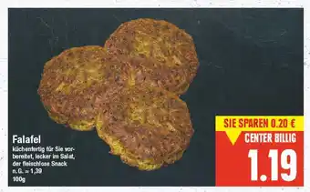 E-Center Falafel Angebot