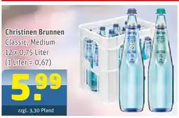 Getränke Arena Christinen brunnen classic, medium Angebot