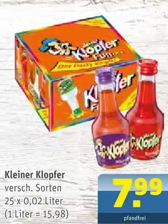 Getränke Arena Kleiner klopfer kleiner klopfer Angebot