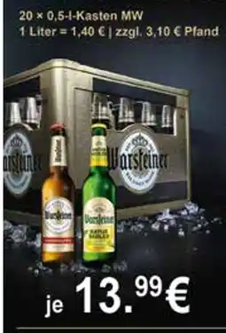 Getränke Arena Warsteiner malztrunk Angebot