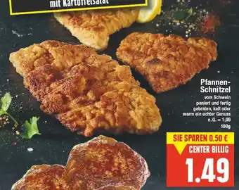 E-Center Pfannen-schnitzel Angebot