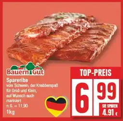 Edeka Bauern gut spareribs Angebot