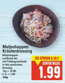 E-Center Matjeshappen kräuterdressing Angebot