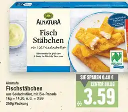 E-Center Alnatura fischstäbchen Angebot