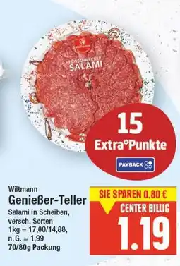 E-Center Wiltmann genießer-teller Angebot