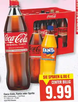 E-Center Coca-cola coca-cola oder fanta oder sprite Angebot