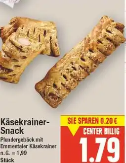 E-Center Käsekrainer-snack Angebot