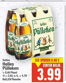 E-Center Veltins helles pülleken Angebot