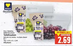 E-Center Edeka herzstücke tafeltrauben Angebot