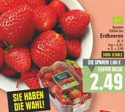 E-Center Edeka bio erdbeeren Angebot