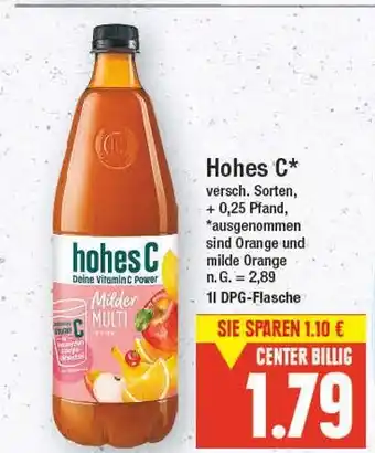 E-Center Hohes c hohes c Angebot