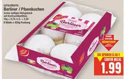 E-Center Gut&günstig berliner / pfannkuchen Angebot