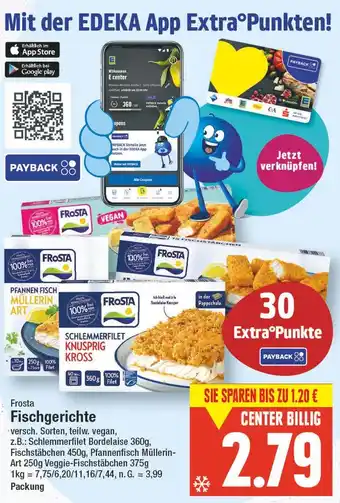 E-Center Frosta fischgerichte Angebot