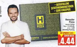 E-Center Henssler pizza Angebot