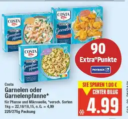 E-Center Costa garnelen oder garnelenpfanne Angebot