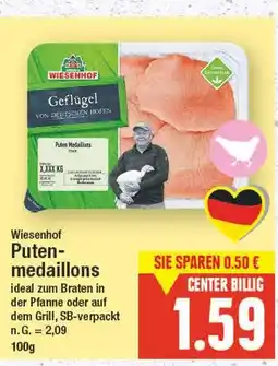 E-Center Wiesenhof putenmedaillons Angebot