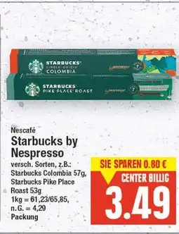 E-Center Nescafé starbucks by nespresso Angebot