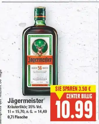 E-Center Jägermeister jägermeister Angebot