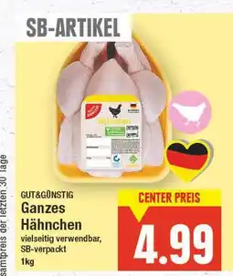 E-Center Gut&günstig ganzes hähnchen Angebot