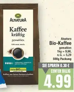 E-Center Alnatura bio-kaffee gemahlen Angebot