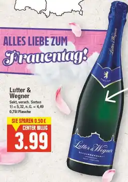 E-Center Lutter & wegner sekt Angebot