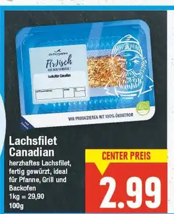 E-Center Lachsfilet canadian Angebot