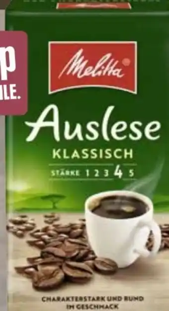 Edeka Melitta Kaffee Auslese Angebot