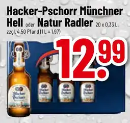 trinkgut Hacker-pschorr münchner hell oder natur radler Angebot