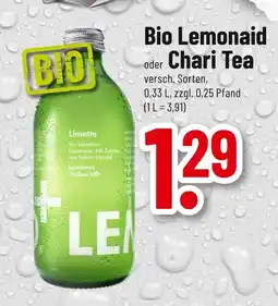 trinkgut Bio lemonaid chari tea Angebot