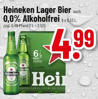 trinkgut Heineken heineken lager bier 0,0% alkoholfrei Angebot