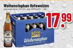 trinkgut Weihenstephan hefeweizen Angebot