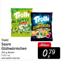 KONSUM Trolli Saure Glühwürmchen Angebot