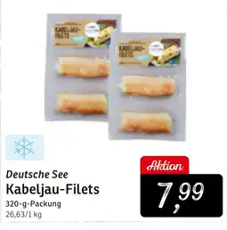 KONSUM Deutsche See Kabeljau-Filets Angebot