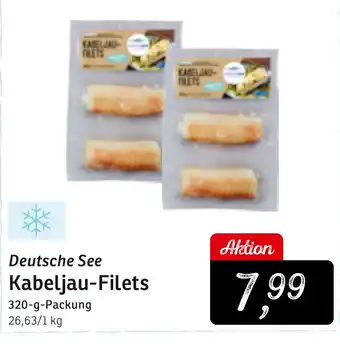 KONSUM Deutsche See Kabeljau-Filets Angebot