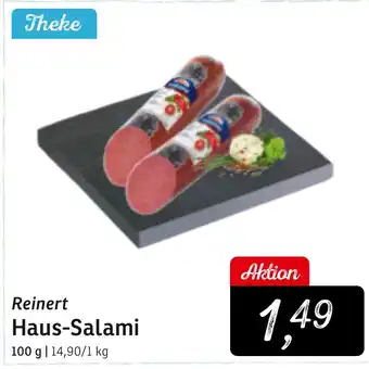 KONSUM Reinert Haus-Salami Angebot