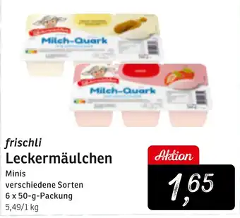 KONSUM frischli Leckermäulchen Minis Angebot