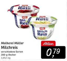 KONSUM Molkerei Müller Milchreis Angebot