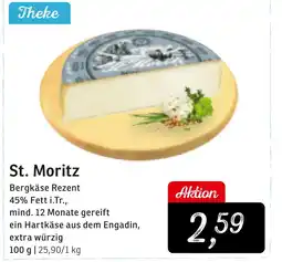 KONSUM St. Moritz Bergkäse Rezent Angebot