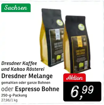 KONSUM Dresdner Kaffee und Kakao Rösterei Angebot