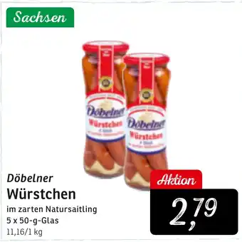 KONSUM Döbelner Würstchen Angebot